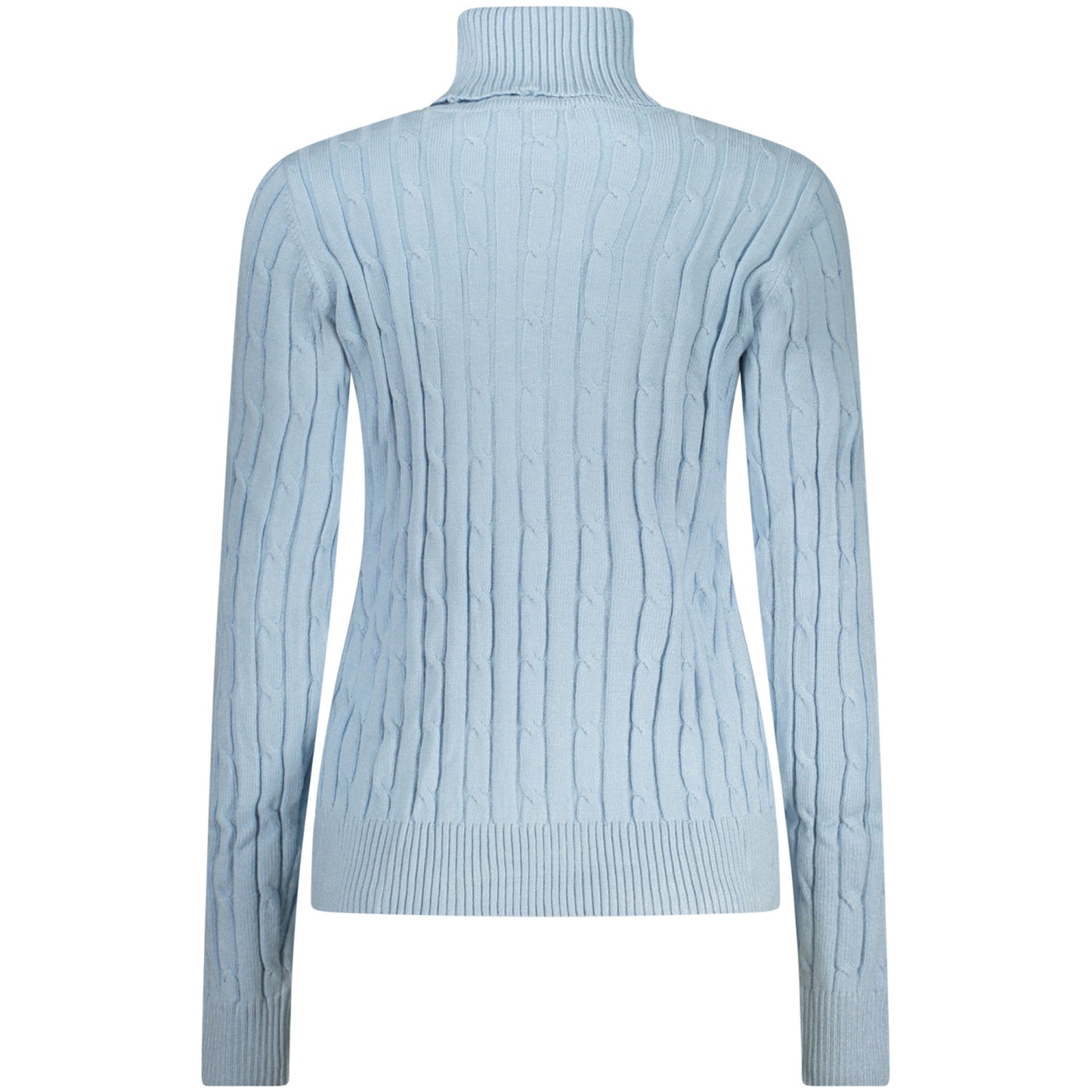 Long-Sleeve women's Turtleneck Sweater Norway blue