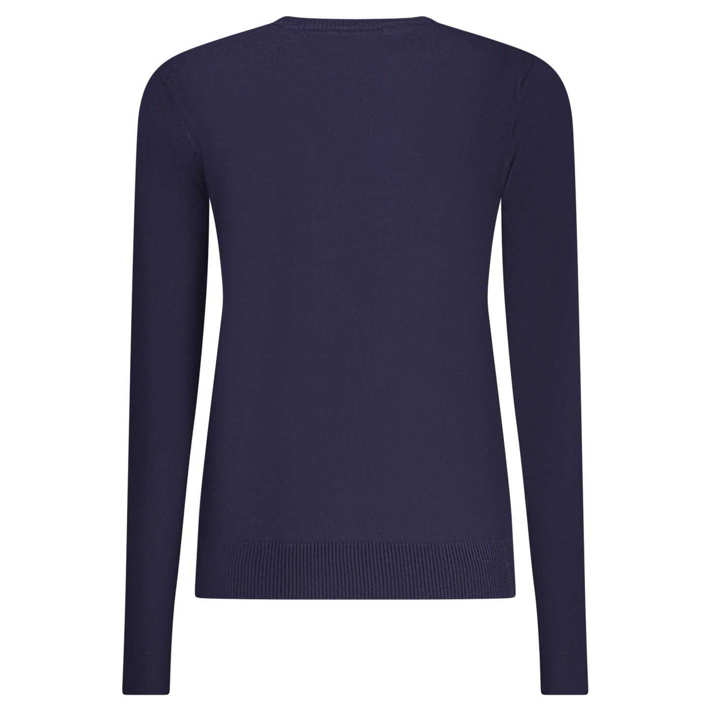 Womens Sweatshirt Long-Sleeve Crew Neck Norway navy