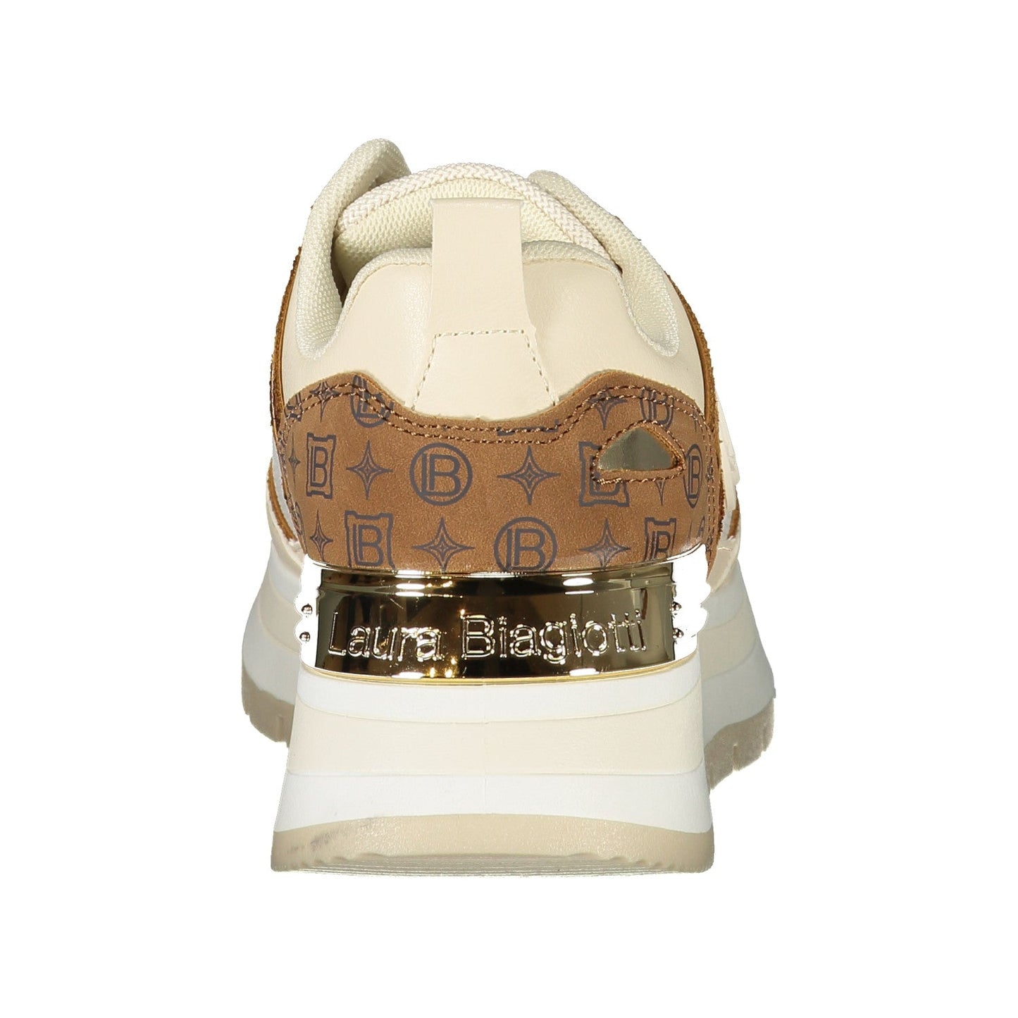 Baskets Laura Biagiotti femme beige