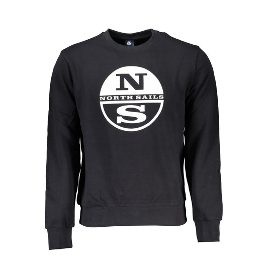 Men's North Sails Long Sleeves Sweatshirt Black