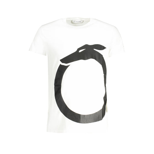 T-shirt Trussardi blanc pour homme