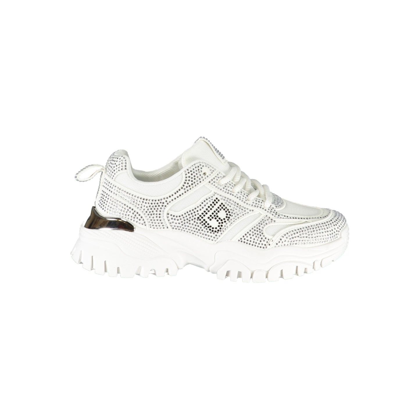 White Womens Sneakers Laura Biagiotti