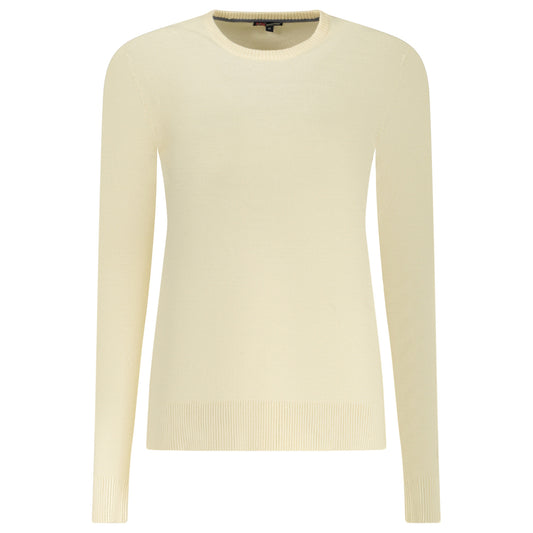 Womens Sweatshirt Long-Sleeve Crew Neck Norway white