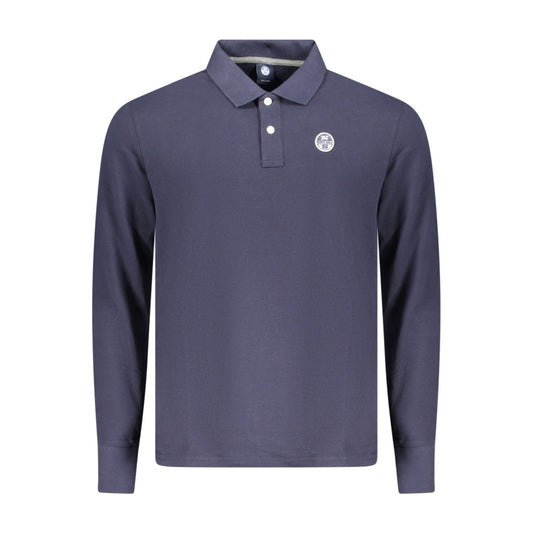 North Sails Herren-Langarm-Sweatshirt Polo Blau