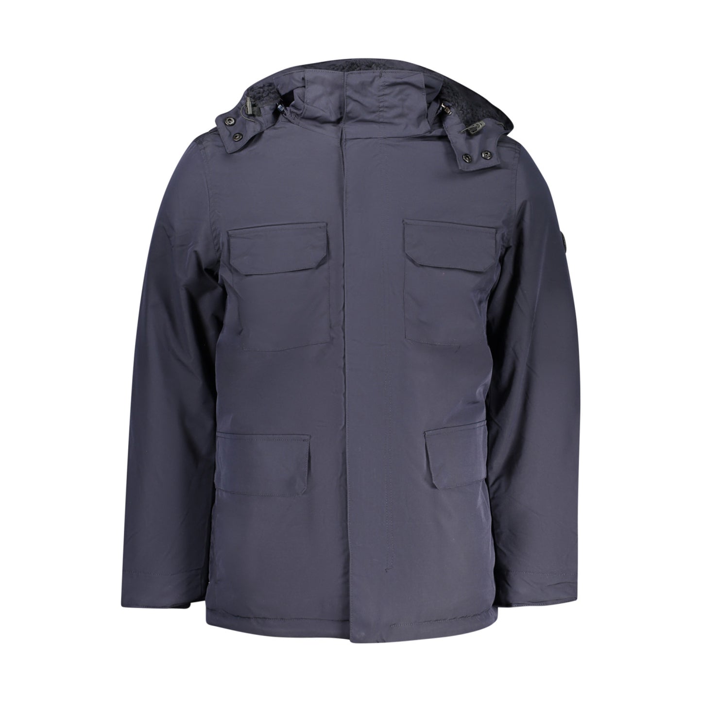 Long Parka Jacket U.S Grand Polo men's navy