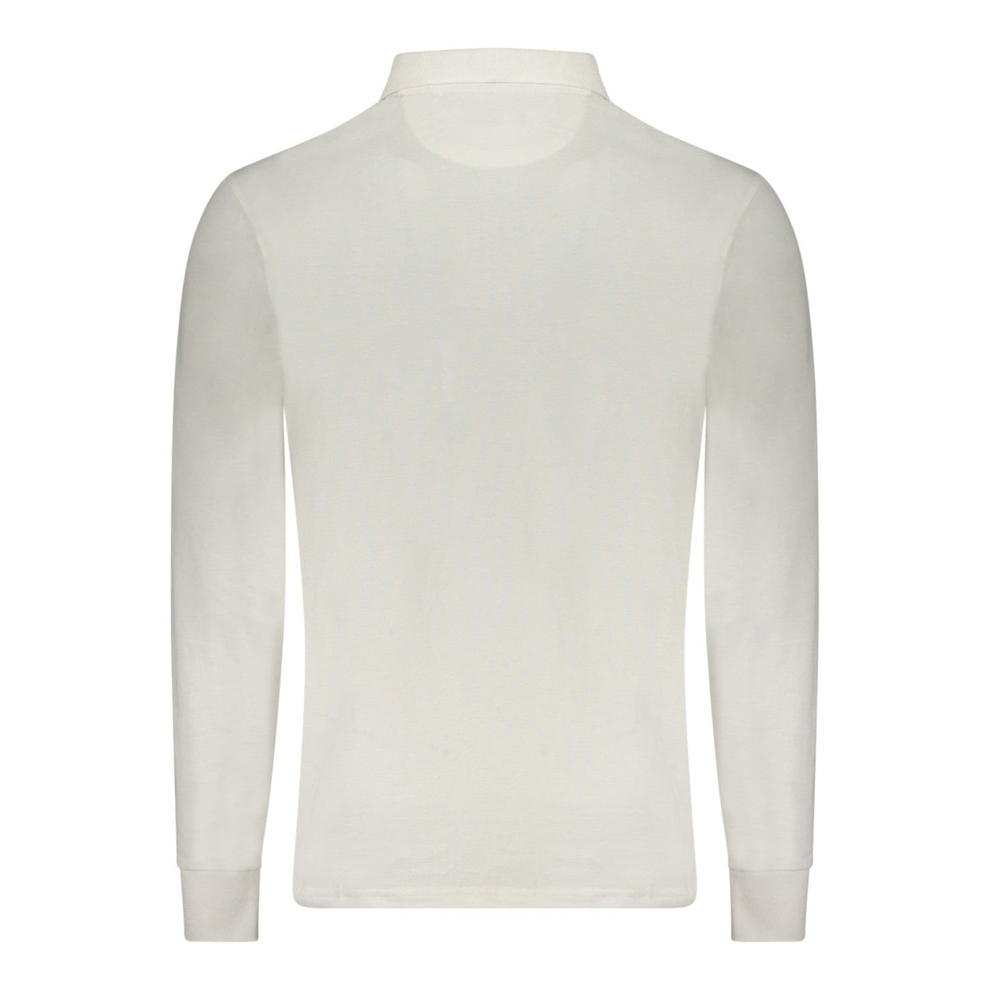 Heren North Sails Sweatshirt met lange mouwen, polo, wit