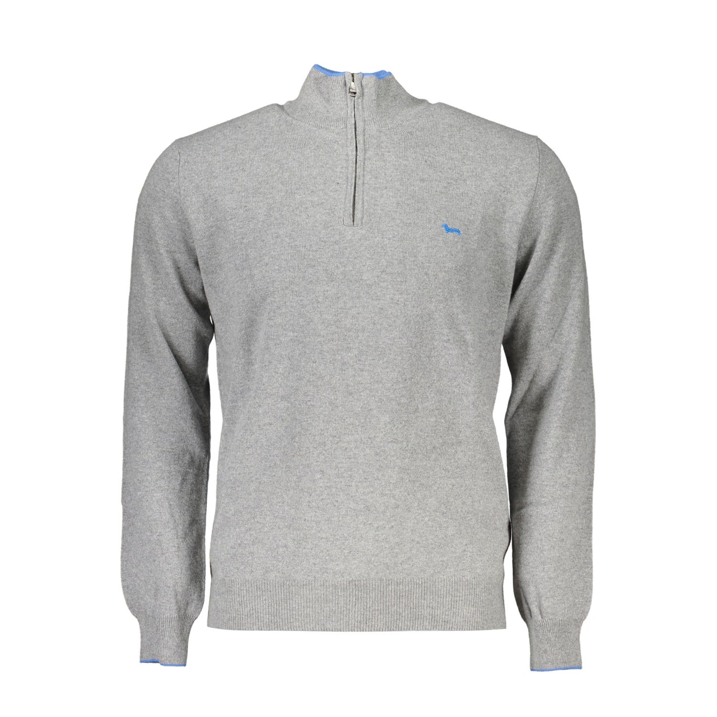 Sweat-shirt Harmont &amp; Blaine gris à demi-zip pour homme