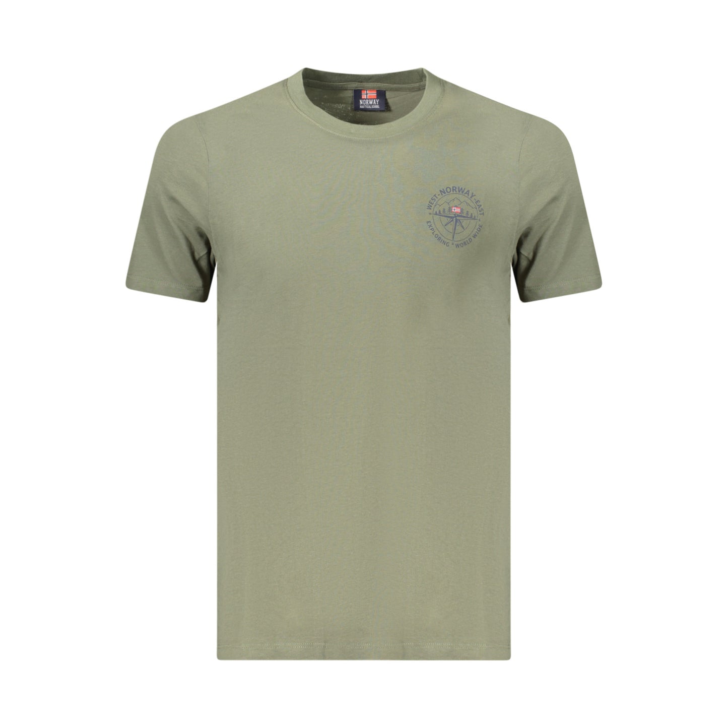 Heren t-shirt Noorwegen Groen