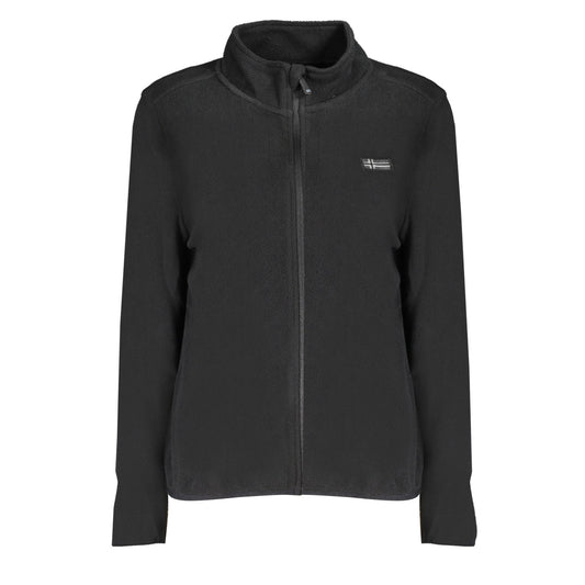 Sweat-shirt à manches longues pour femme, noir de Norvège