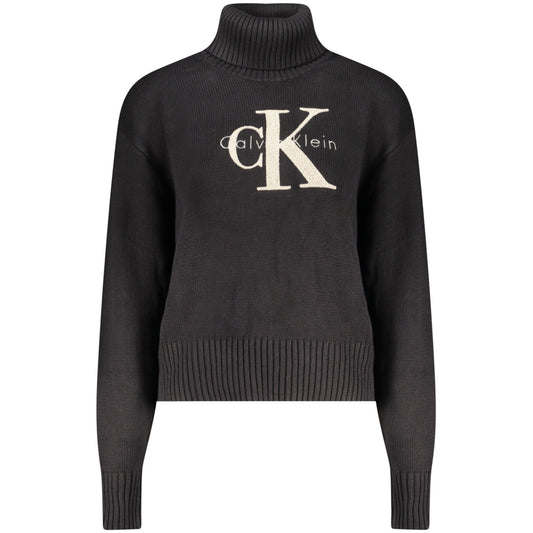 Sudadera Calvin Klein para mujer, negra
