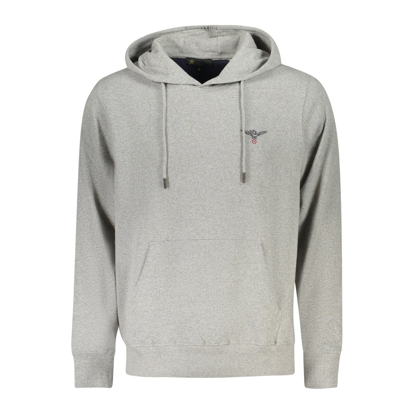 Herren Kapuzenpullover Accademia Militare Grau