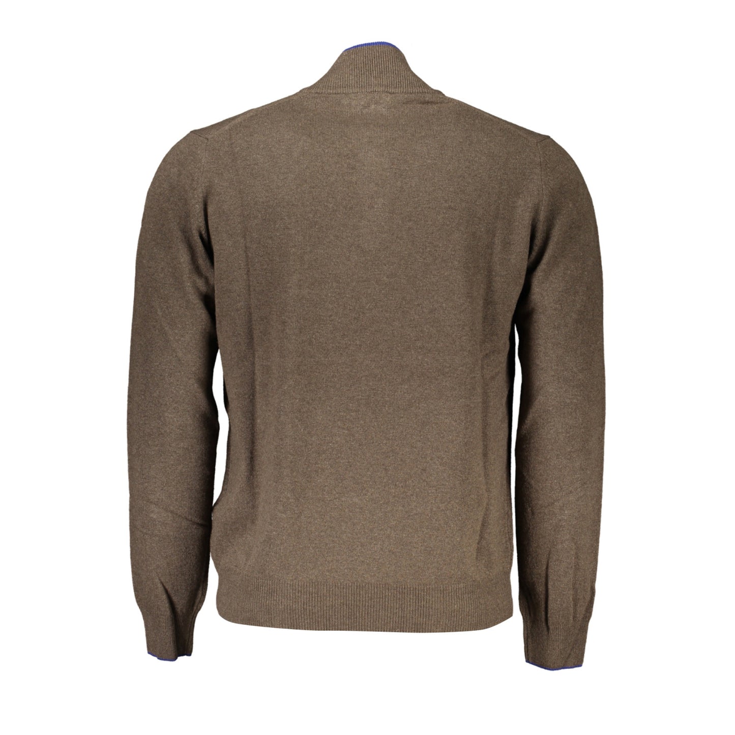Harmont &amp; Blaine Herren-Sweatshirt mit halbem Reißverschluss, braun