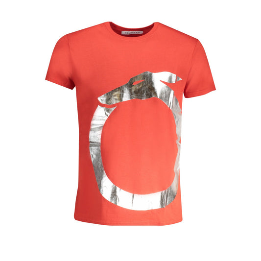 T-shirt Trussardi rouge pour homme