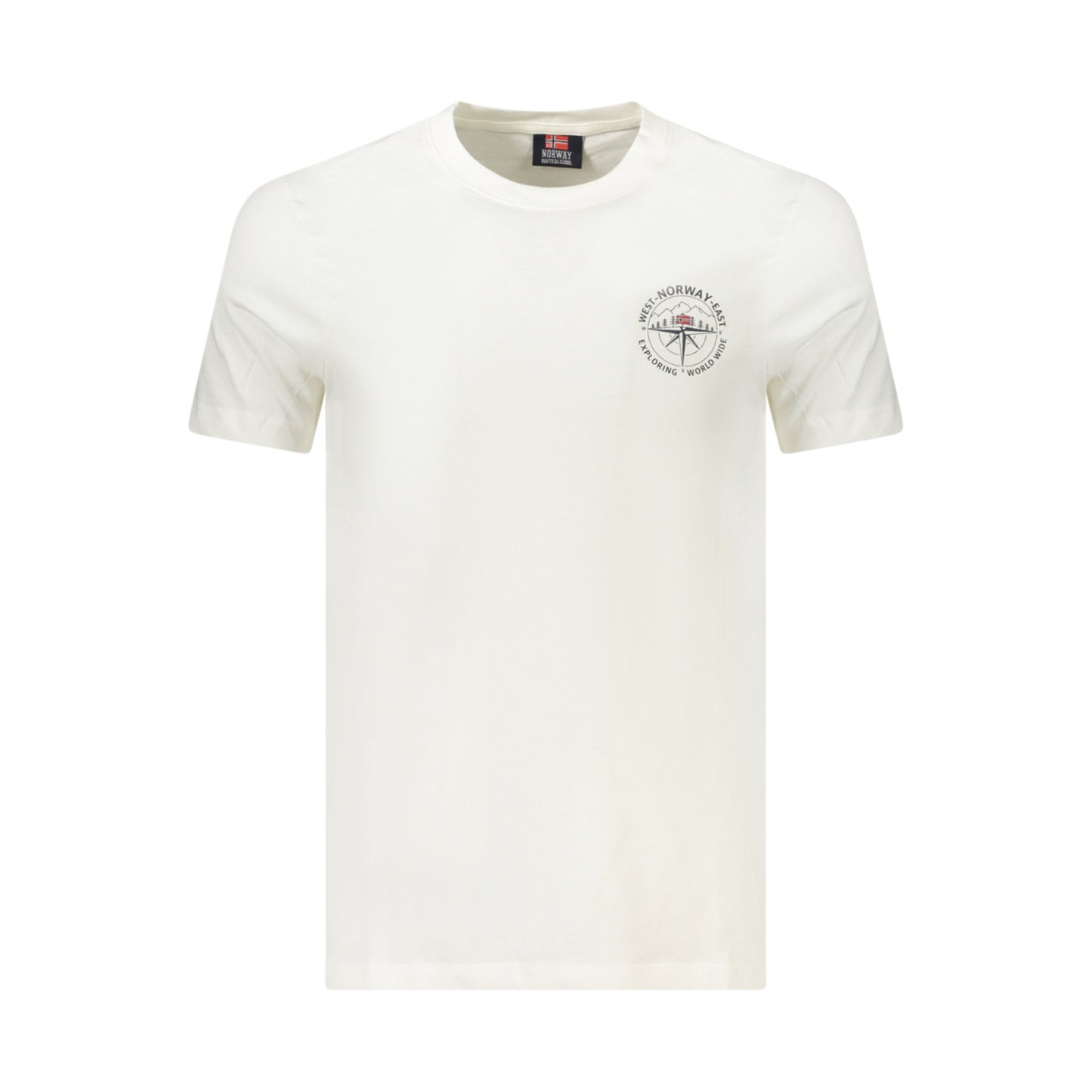 T-shirt homme Norvège Blanc