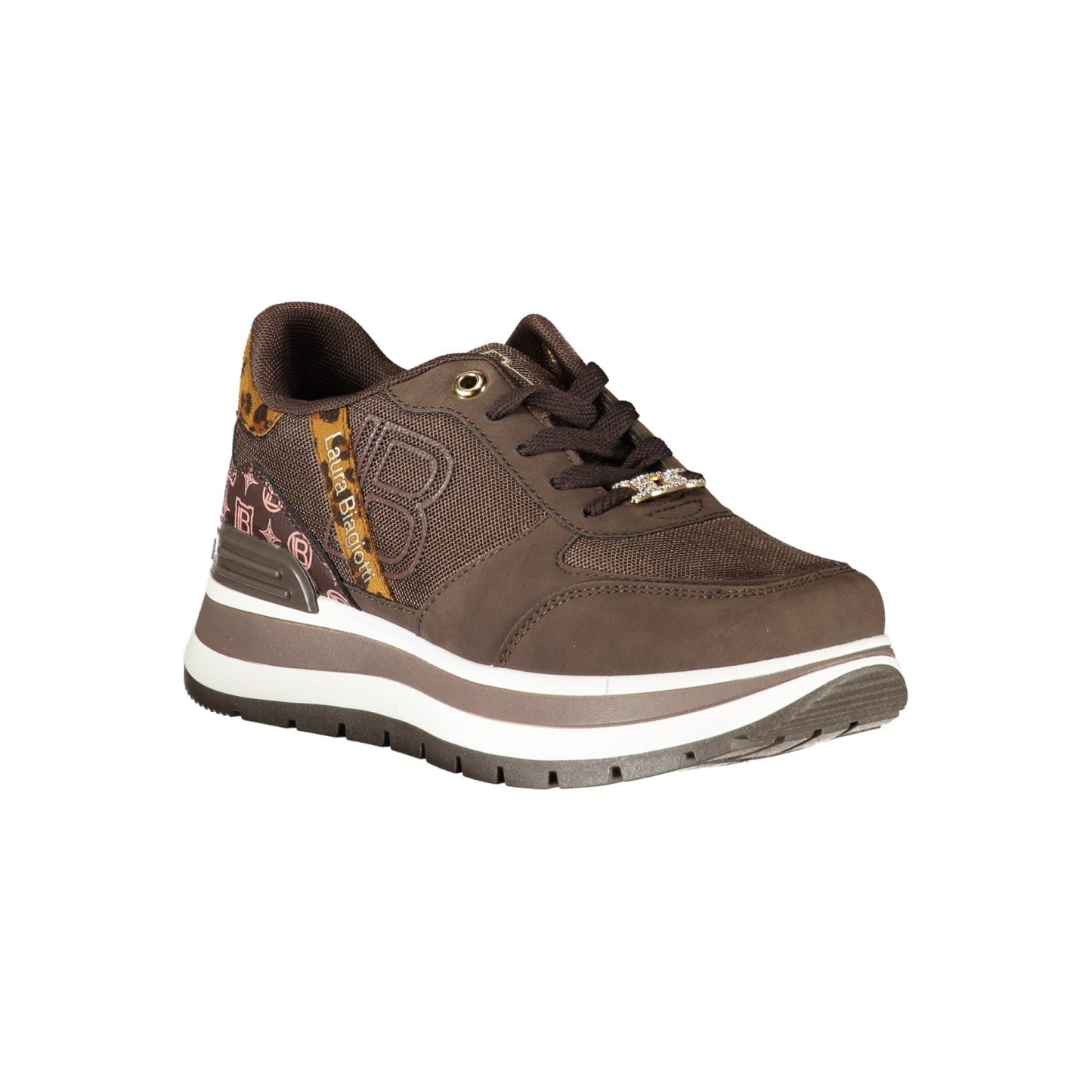 Sneakers women's Laura Biagiotti dark brown