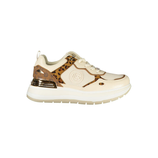 Baskets Laura Biagiotti femme beige