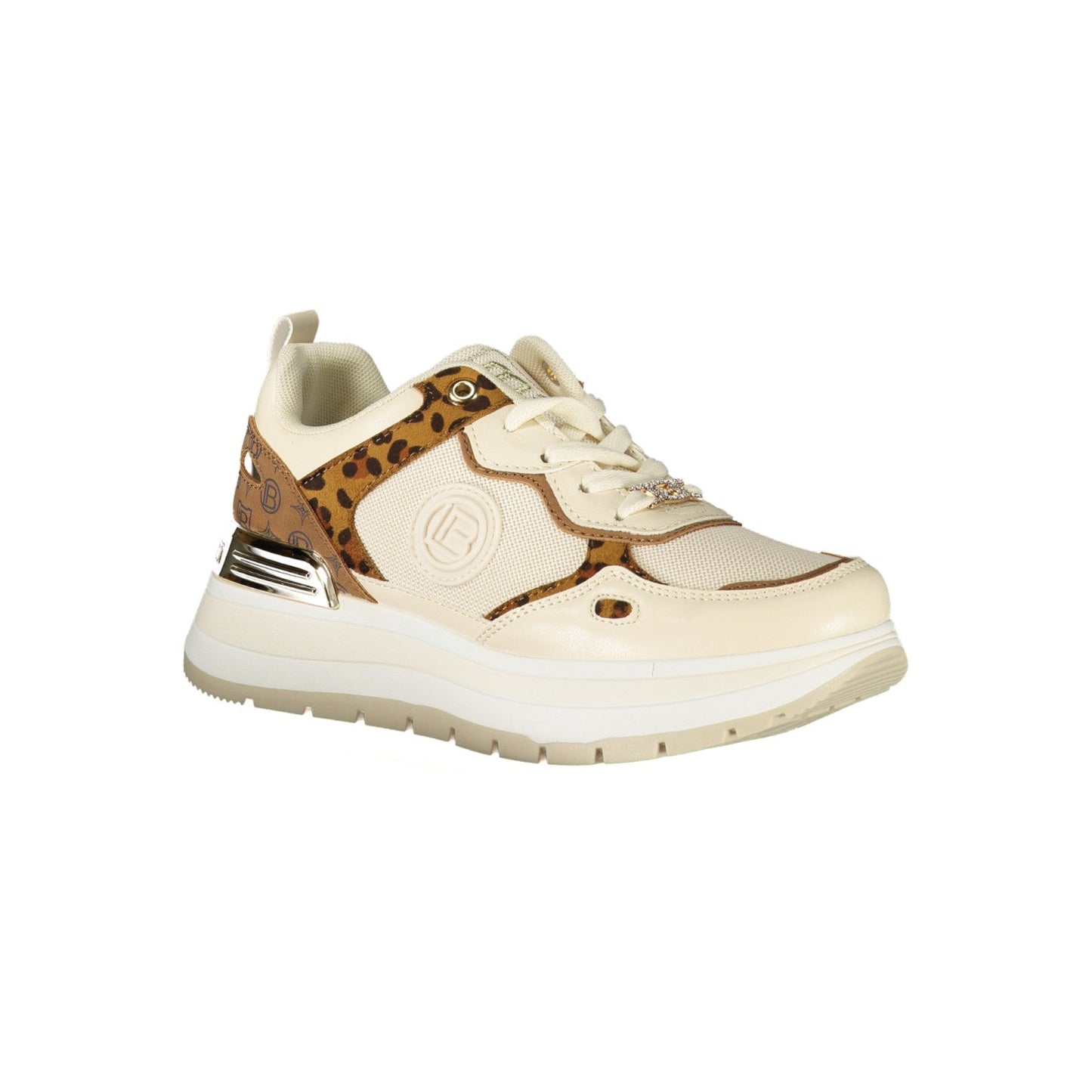 Baskets Laura Biagiotti femme beige