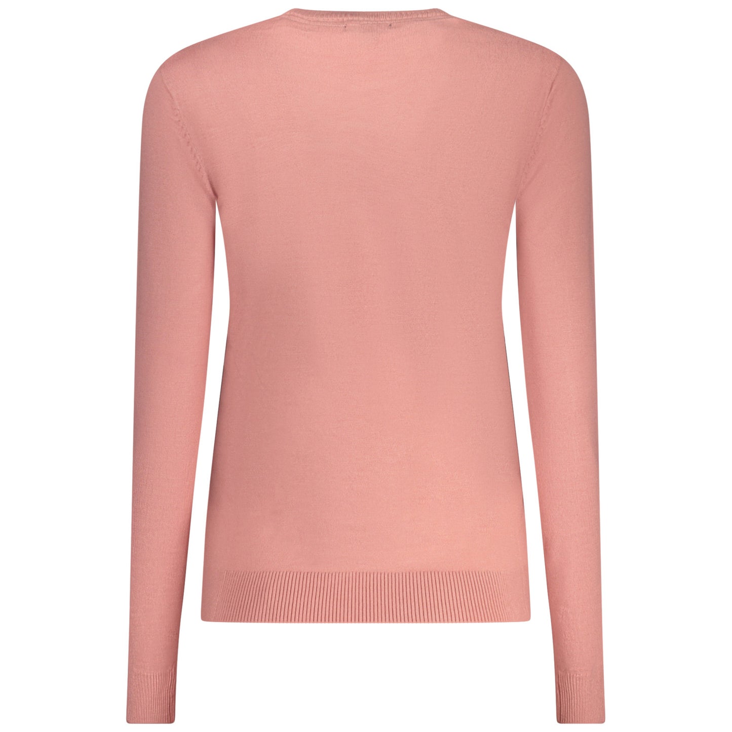 Womens Sweatshirt Long-Sleeve Crew Neck Norway pink