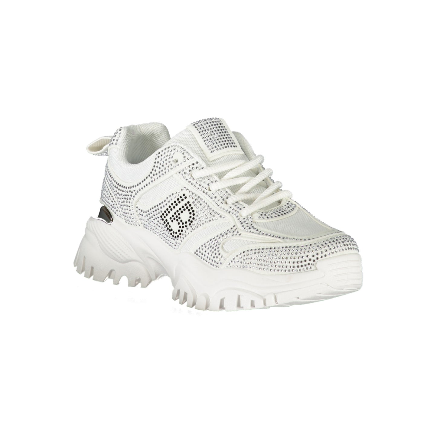 White Womens Sneakers Laura Biagiotti