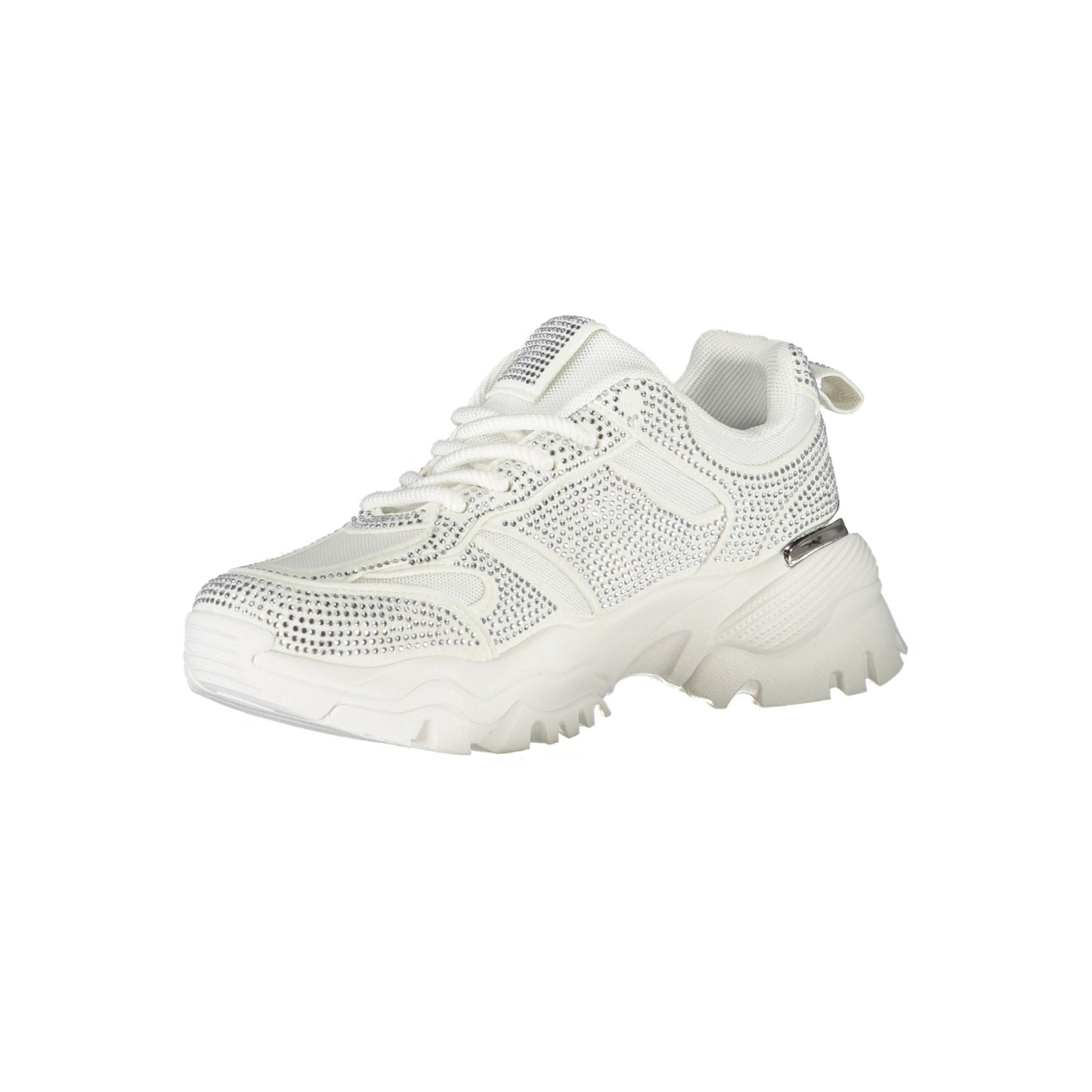 White Womens Sneakers Laura Biagiotti