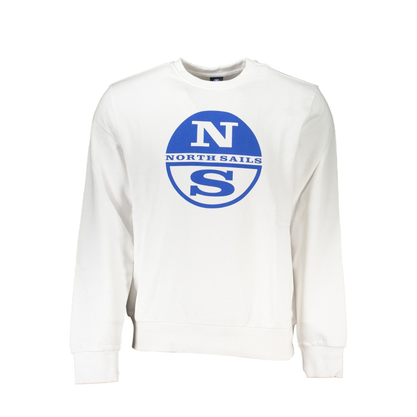 Herren-Sweatshirt von North Sails mit langen Ärmeln, weiß